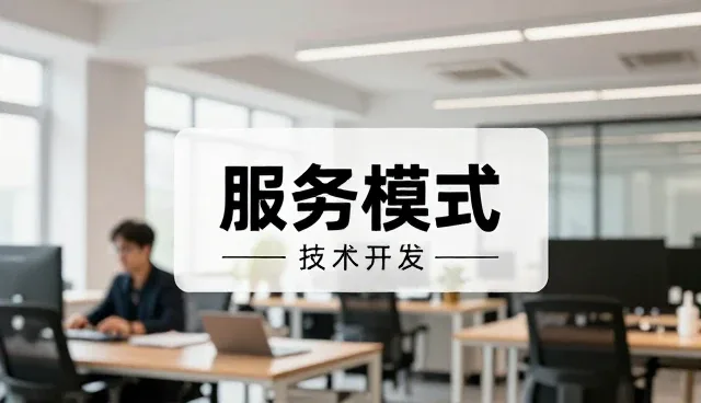 技术外包服务模式的选型关注点分析